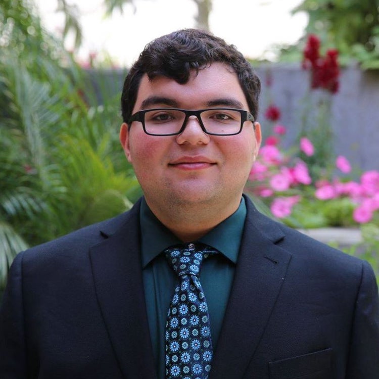 "Elias Larralde-Fall 2020 Honors Conference Attendance Award Winner"