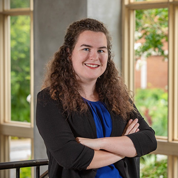 Image of Alexis Cox, FSU Student Star for July 2021. Also link to FSU write up on FSU News.