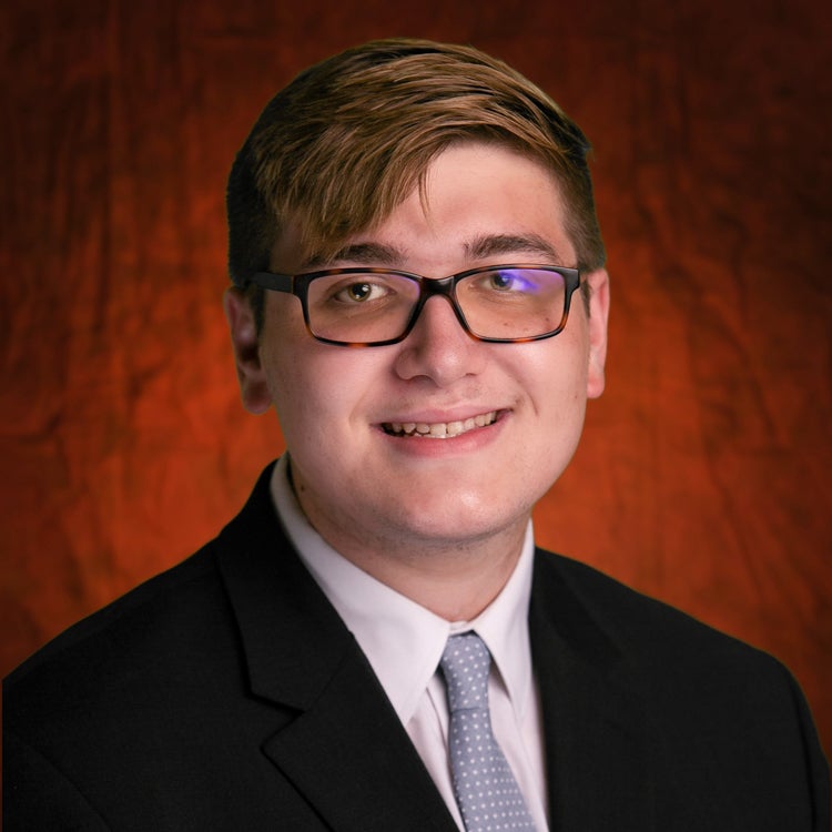 Image of Gabriel Pfeuffer-Ferguson, participant in Spring 2021 HEP Symposium on March 24, 2021. 