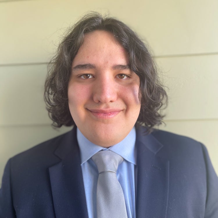 Image of Honors student, Robert Kirk. Presented during Spring 2021 Symposium on Graffiti