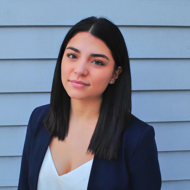 Image of Brianna Sanchez, Speech & Media panel participant during Spring 2021 HEP Symposium. Presentation on Free Speech or Hate Speech regarding the Alternative Right.-March 15, 2021.