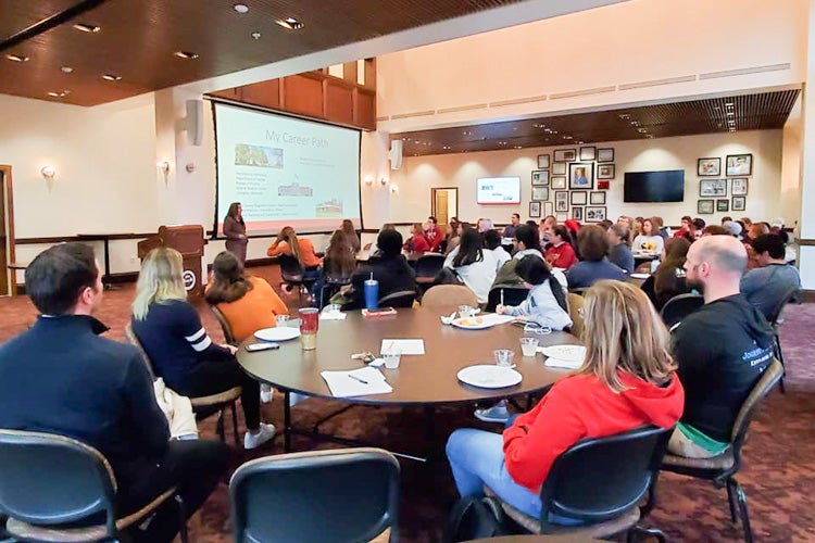 Forensic and Correctional Psychology-Imprisonment Series Speaker-Dr. Robin Watkins-Audience Participants Listening to Speaker