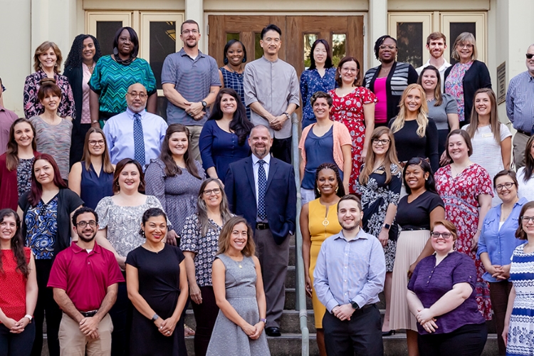 Group Photo of Counseling & Psychological Services (CAPS) Staff.