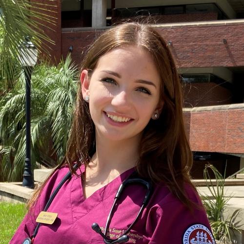 "Emily Stock, Honors in the Major Student-Nursing"