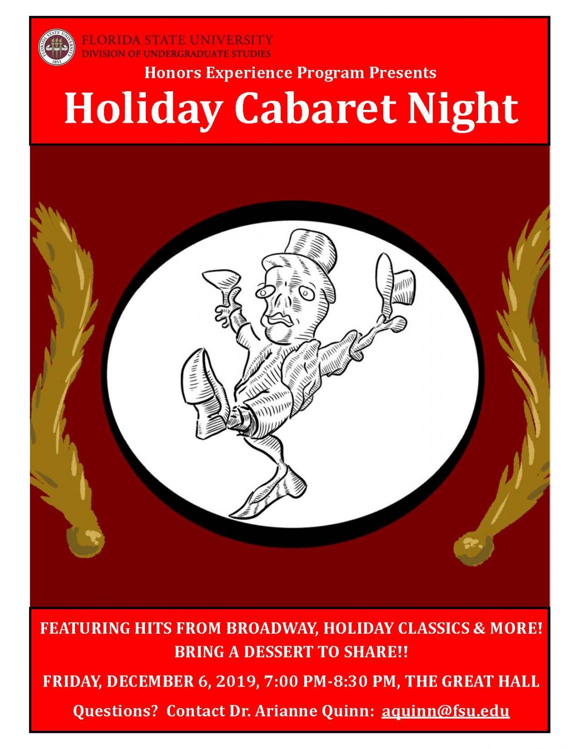 Fall 2019 Cabaret Night Flyer for Event-12.06.2019