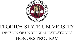 Honors Program Logo and Link to the FSU Foundation Page to Donate to the Honors and Scholars Program Fund (F06491)